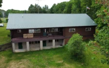 Back view of club