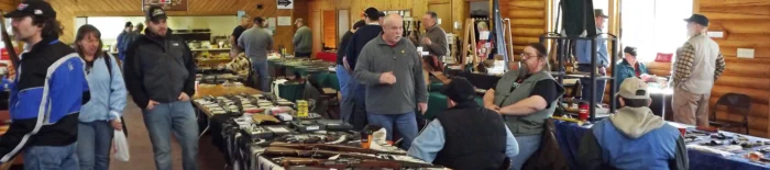 Gun and Knife show, Sagola Township Sportsmen's Club Gun Show, Sportsman's Club, gun show, knife show, guns, knives, vendors, side-by-side, Sagola, Channing, Michigan, MI
